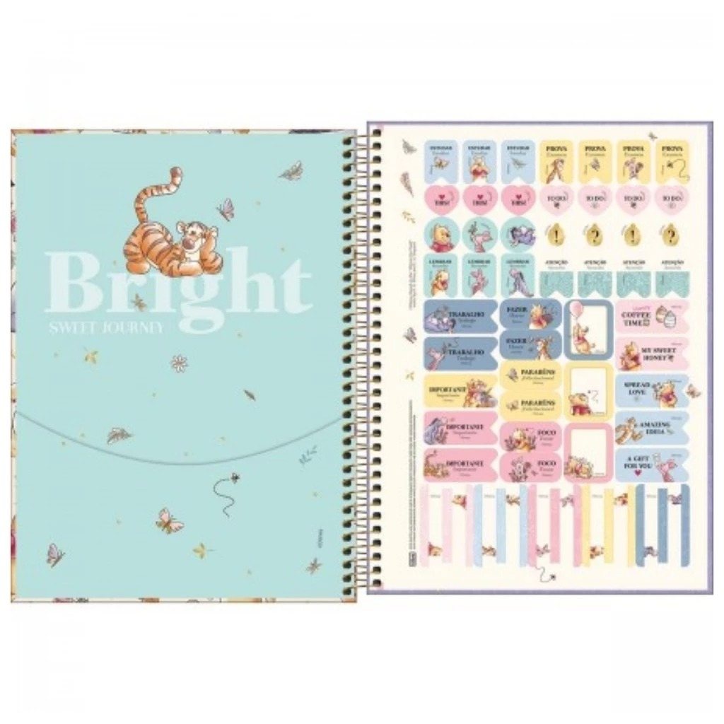 CADERNO C.D. 10X1 POOH